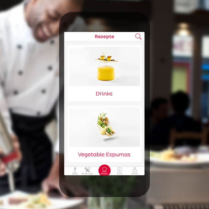 iSi Kulinarik App Relaunch