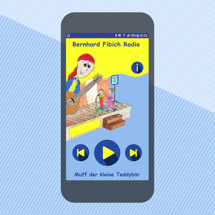 App für Bernhard Fibich Kinderradio